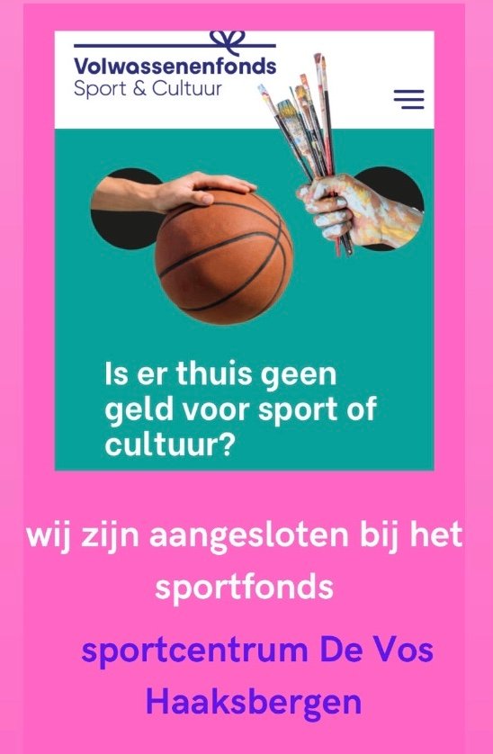 Volwassenenfonds Sport & Cultuur